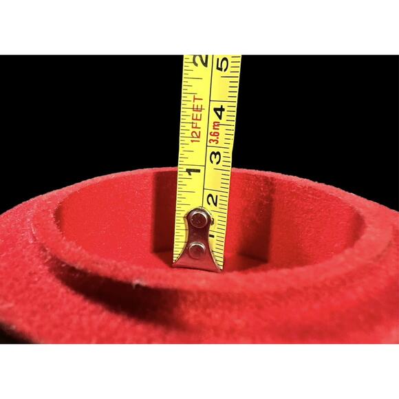 Vintage White Persian Cat Porcelain Figurines On Round Wood Trinket Box 4” x 3” - Picture 10 of 15